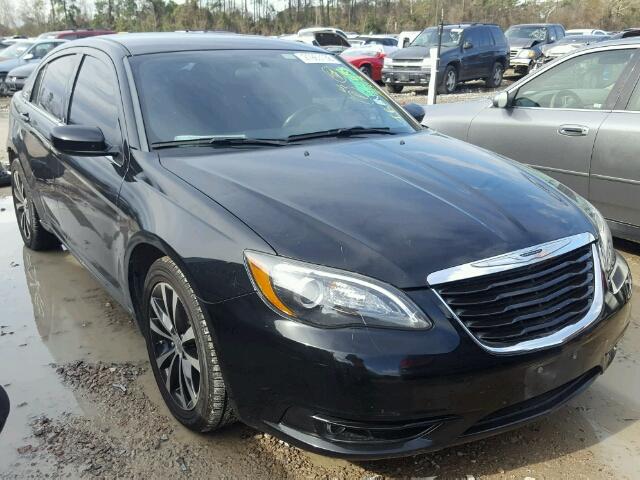 1C3CCBBBXEN153210 - 2014 CHRYSLER 200 TOURIN BLACK photo 1