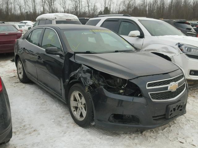 1G11B5SAXDF284041 - 2013 CHEVROLET MALIBU LS BLACK photo 1
