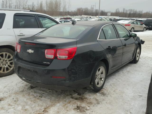 1G11B5SAXDF284041 - 2013 CHEVROLET MALIBU LS BLACK photo 4