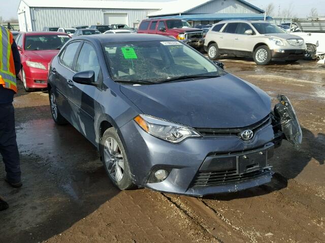 2T1BPRHE4GC516872 - 2016 TOYOTA COROLLA EC GRAY photo 1