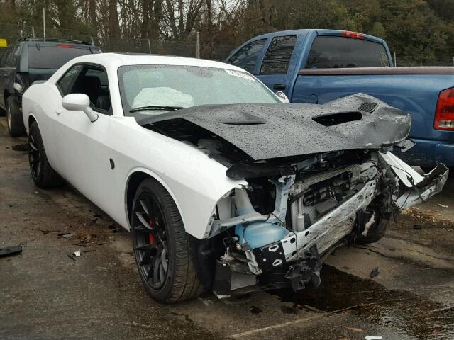 2C3CDZC93GH322805 - 2016 DODGE CHALLENGER WHITE photo 1