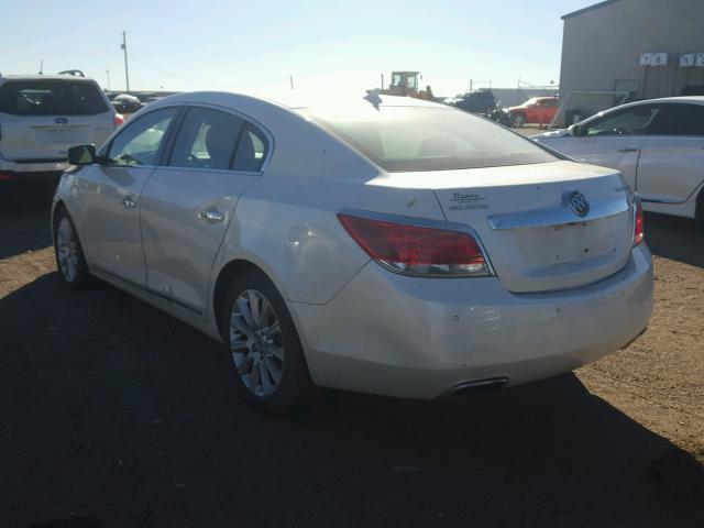 1G4GG5E39DF254685 - 2013 BUICK LACROSSE P WHITE photo 3