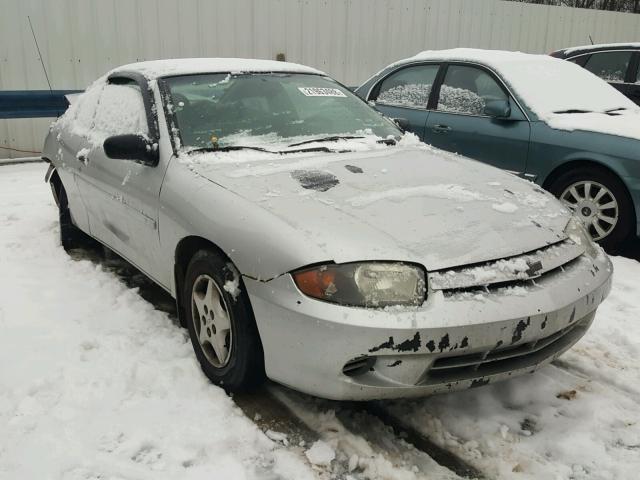 1G1JC12FX37351232 - 2003 CHEVROLET CAVALIER SILVER photo 1