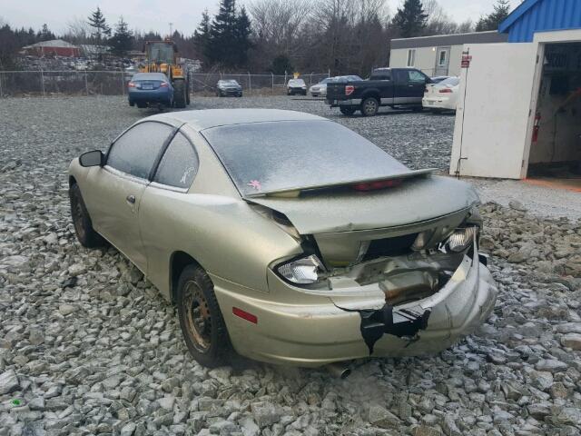 3G2JB12FX3S112196 - 2003 PONTIAC SUNFIRE GOLD photo 3