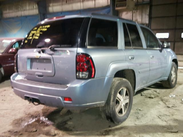 1GNDT13S962343602 - 2006 CHEVROLET TRAILBLAZE BLUE photo 4