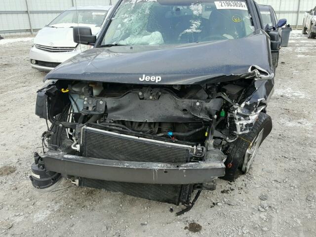 1C4NJRBB2GD581512 - 2016 JEEP PATRIOT SP BLACK photo 9