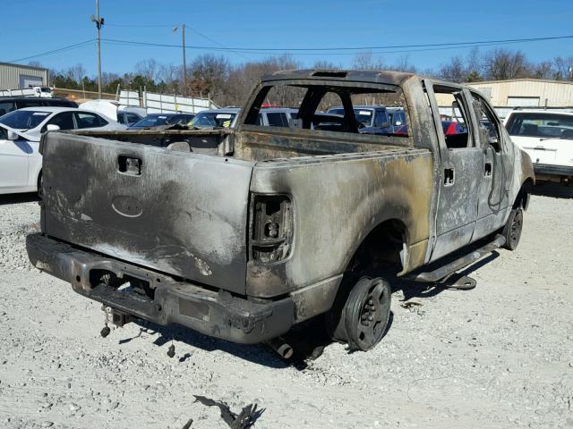 1FTPW125X5KE77946 - 2005 FORD F150 SUPER BURN photo 4