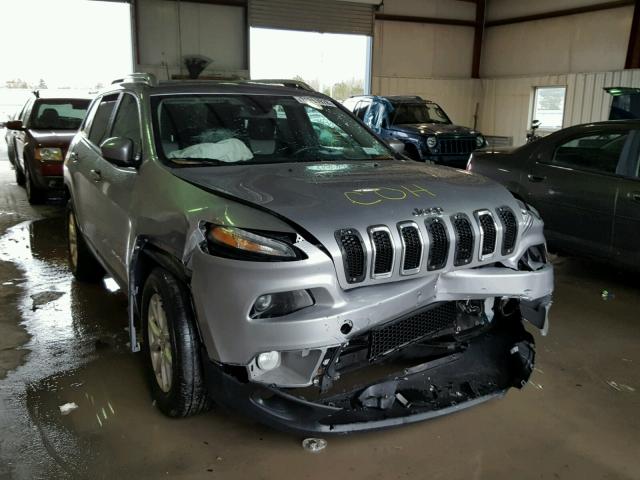 1C4PJMCSXEW187798 - 2014 JEEP CHEROKEE L SILVER photo 1