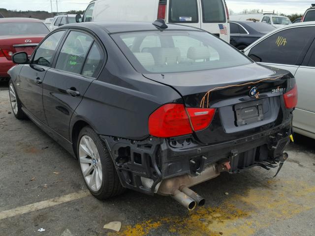 WBAPH7C51AA175924 - 2010 BMW 328 I BLACK photo 3