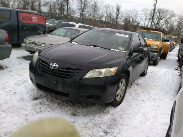 4T1BE46K19U818915 - 2009 TOYOTA CAMRY BASE BLACK photo 2