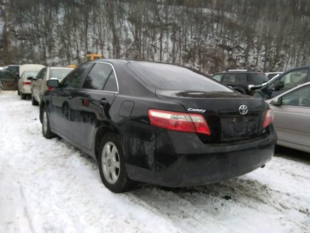 4T1BE46K19U818915 - 2009 TOYOTA CAMRY BASE BLACK photo 3