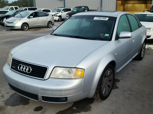 WAUZL64B8YN052338 - 2000 AUDI A6 4.2 QUA SILVER photo 2