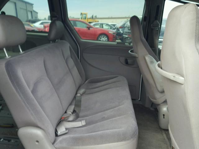 1B4GP25312B710750 - 2002 DODGE CARAVAN SE WHITE photo 6