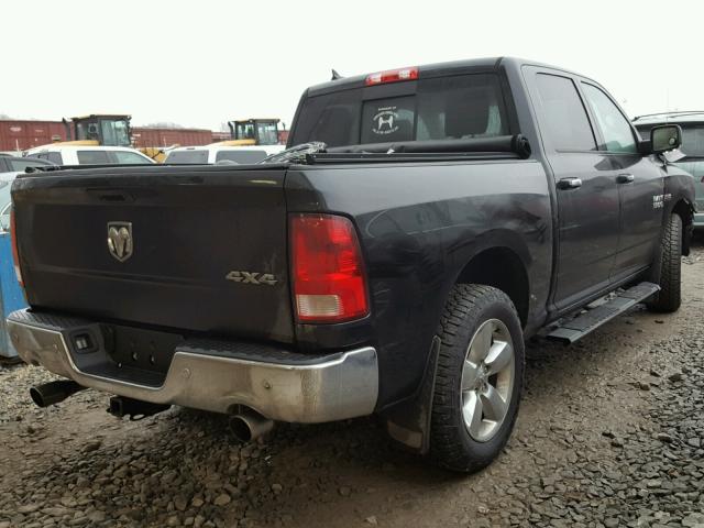 1C6RR7LT7ES420496 - 2014 RAM 1500 SLT BLACK photo 4