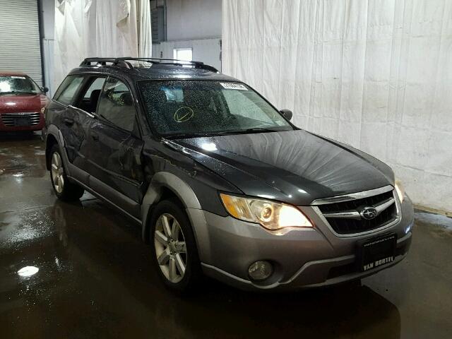 4S4BP61C397331428 - 2009 SUBARU OUTBACK 2. CHARCOAL photo 1