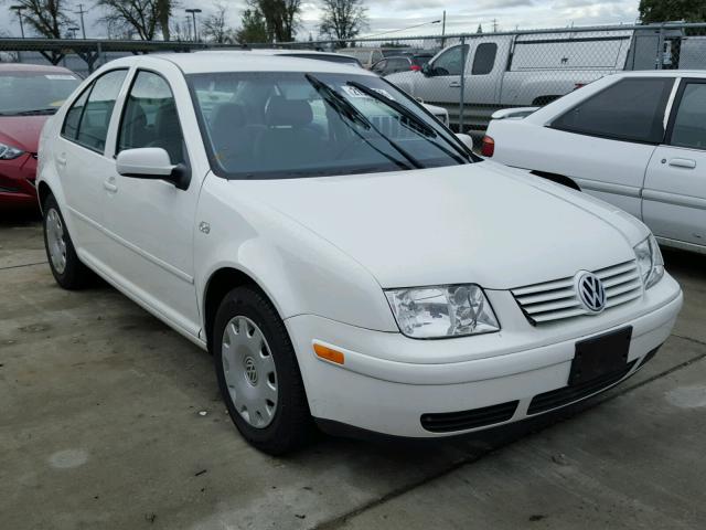 3VWRK69M91M133040 - 2001 VOLKSWAGEN JETTA GL WHITE photo 1