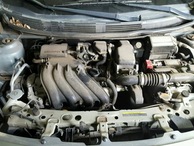 3N1CN7AP9EL864688 - 2014 NISSAN VERSA S SILVER photo 7