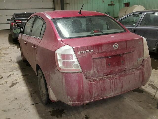 3N1AB61EX9L669620 - 2009 NISSAN SENTRA 2.0 RED photo 3