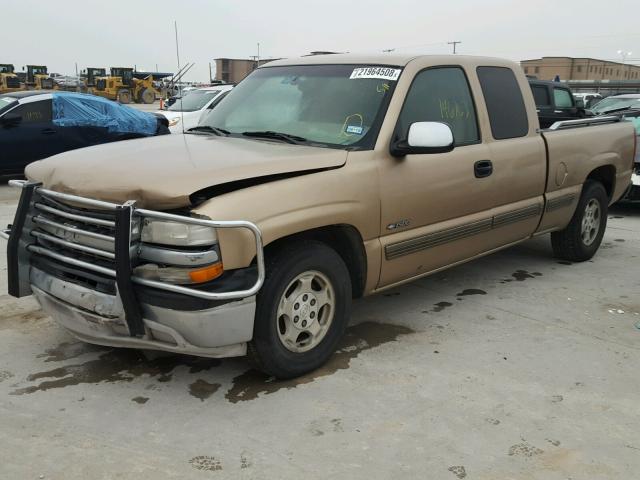 2GCEC19T211229611 - 2001 CHEVROLET SILVERADO GOLD photo 2