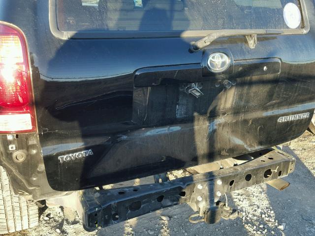 JTEZU14RX48018664 - 2004 TOYOTA 4RUNNER SR BLACK photo 9