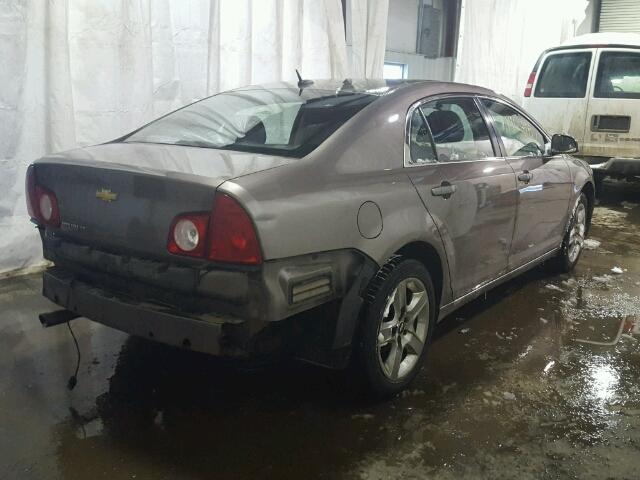 1G1ZC5EB5AF322002 - 2010 CHEVROLET MALIBU 1LT 灰色 照片 4
