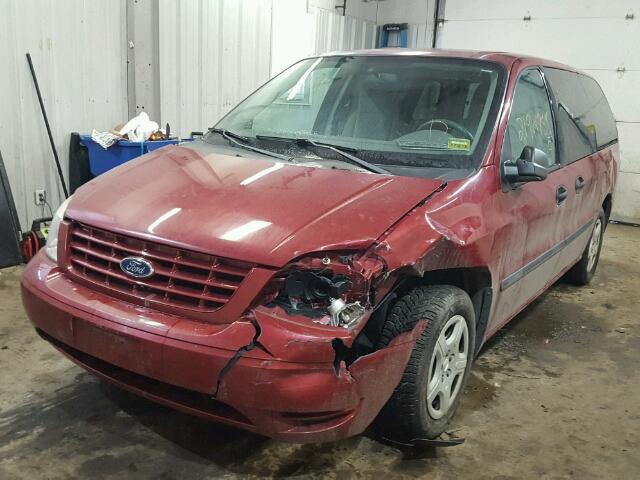 2FMZA50675BA70747 - 2005 FORD FREESTAR S RED photo 2