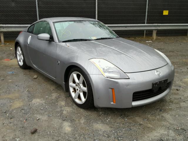 JN1AZ34D54T150220 - 2004 NISSAN 350Z COUPE SILVER photo 1