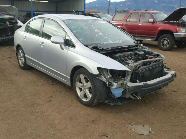 1HGFA16896L064184 - 2006 HONDA CIVIC EX ვერცხლისფერი ფოტო 1