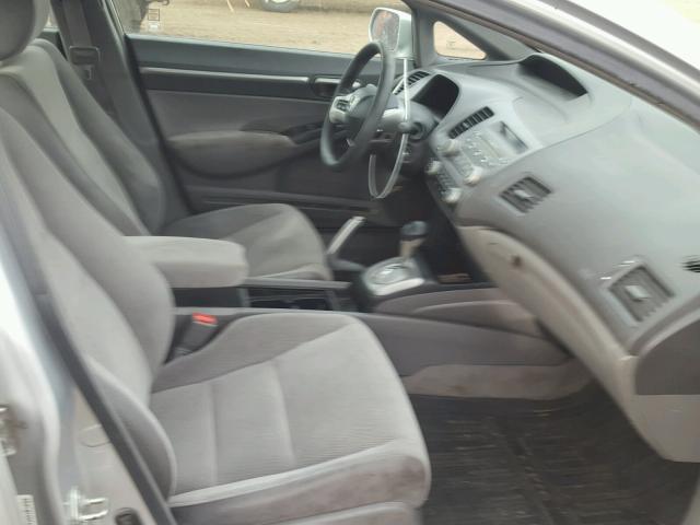 1HGFA16896L064184 - 2006 HONDA CIVIC EX ვერცხლისფერი ფოტო 5