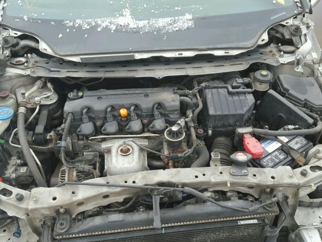 1HGFA16896L064184 - 2006 HONDA CIVIC EX ვერცხლისფერი ფოტო 7