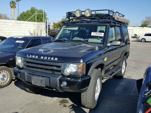 SALTW16433A785603 - 2003 LAND ROVER DISCOVERY BLACK photo 2
