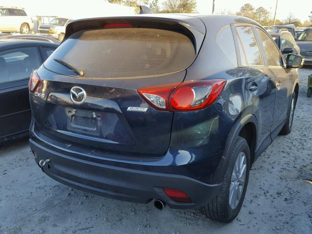 JM3KE2BE6F0465526 - 2015 MAZDA CX-5 SPORT BLUE photo 4