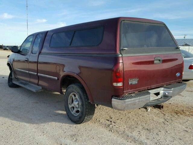 1FTDX1867VKA59201 - 1997 FORD F150 MAROON photo 3