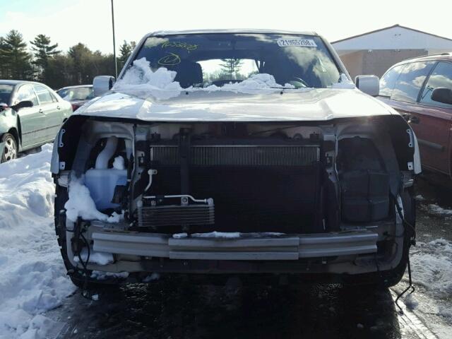 5FNYF4H48EB054557 - 2014 HONDA PILOT EX WHITE photo 9