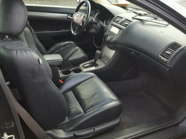 1HGCM72665A018517 - 2005 HONDA ACCORD EX CHARCOAL photo 5