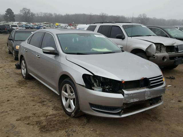 1VWBP7A34DC082483 - 2013 VOLKSWAGEN PASSAT SE GRAY photo 1