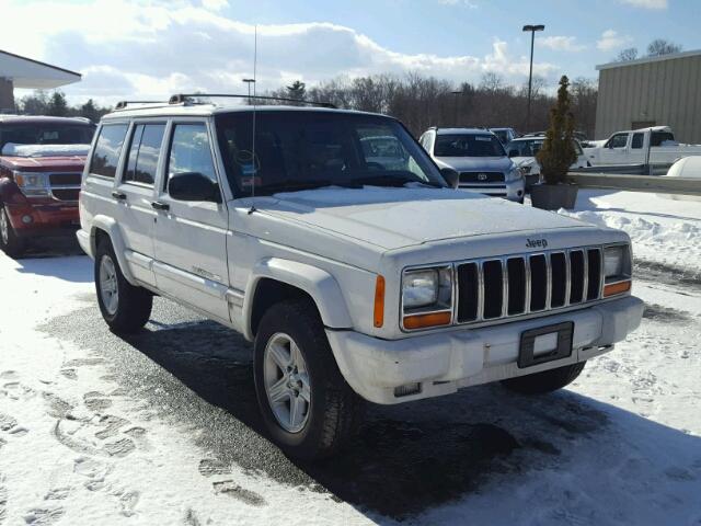 1J4FF68S6YL172250 - 2000 JEEP CHEROKEE L WHITE photo 1