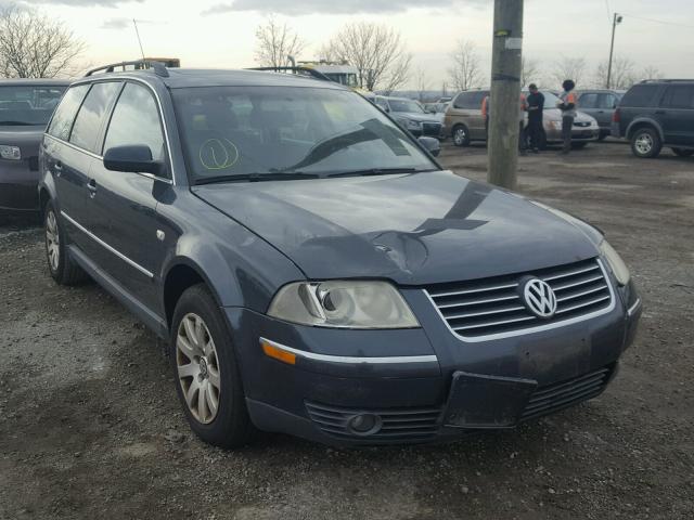 WVWVD63B73E401160 - 2003 VOLKSWAGEN PASSAT GLS GRAY photo 1