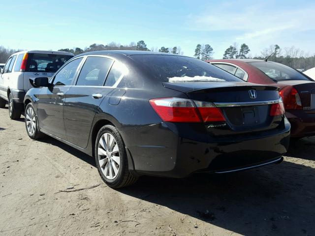 1HGCR2F75FA070147 - 2015 HONDA ACCORD EX BLACK photo 3