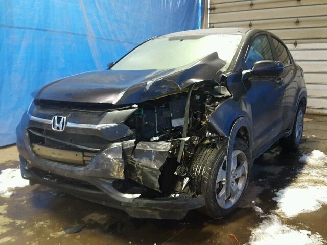 3CZRU6H54GM740554 - 2016 HONDA HR-V EX BLACK photo 2