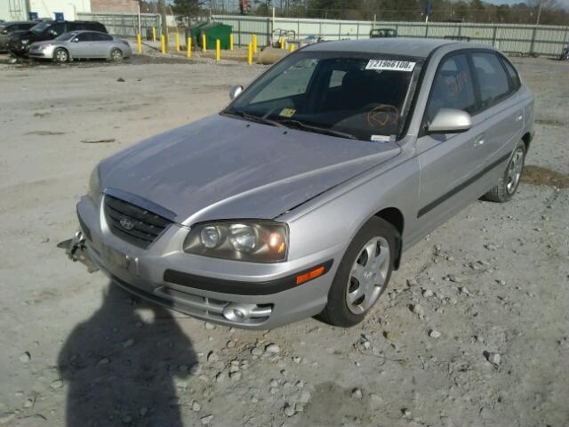 KMHDN56D05U137381 - 2005 HYUNDAI ELANTRA GL SILVER photo 2