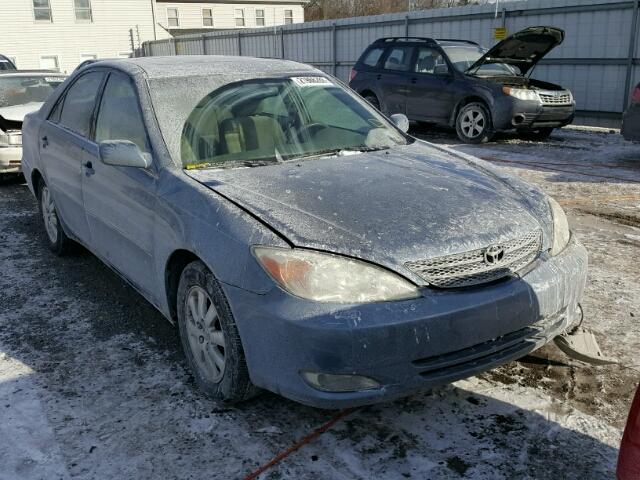 JTDBE30K130167629 - 2003 TOYOTA CAMRY LE BLUE photo 1
