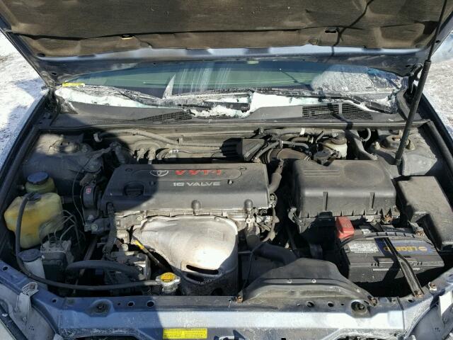 JTDBE30K130167629 - 2003 TOYOTA CAMRY LE BLUE photo 7