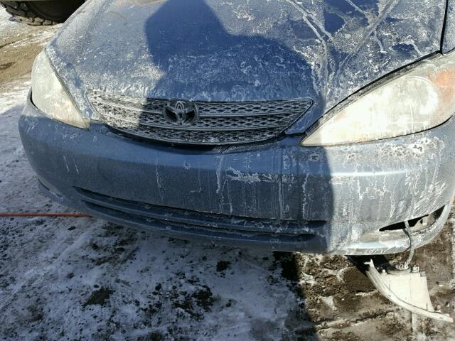 JTDBE30K130167629 - 2003 TOYOTA CAMRY LE BLUE photo 9