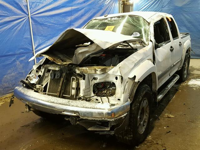 1GCDT43E888229045 - 2008 CHEVROLET COLORADO L WHITE photo 2