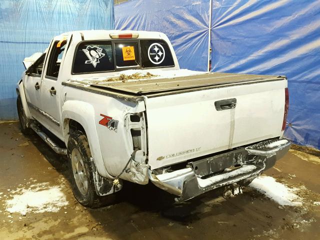 1GCDT43E888229045 - 2008 CHEVROLET COLORADO L WHITE photo 3