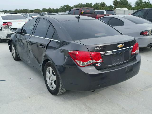 1G1PC5SB7E7285126 - 2014 CHEVROLET CRUZE LT BLACK photo 3