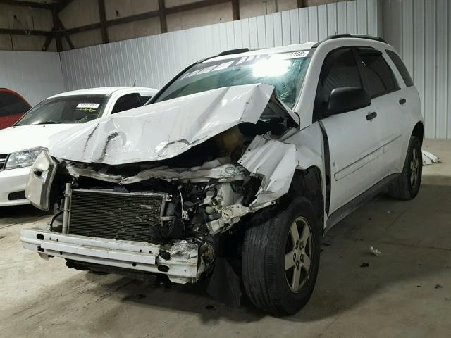 2CNDL13F776253389 - 2007 CHEVROLET EQUINOX LS WHITE photo 2