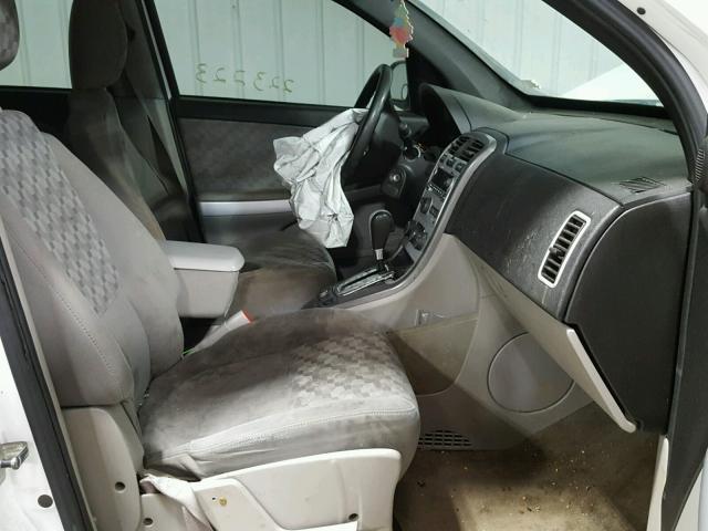 2CNDL13F776253389 - 2007 CHEVROLET EQUINOX LS WHITE photo 5