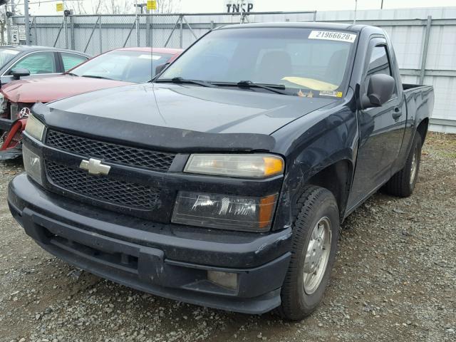 1GCCS149X78228993 - 2007 CHEVROLET COLORADO BLACK photo 2